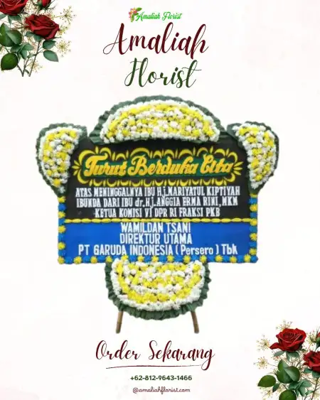 Papan Bunga Duka Ballroom Wedding Sentul